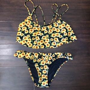 Sunflower swimsuit.